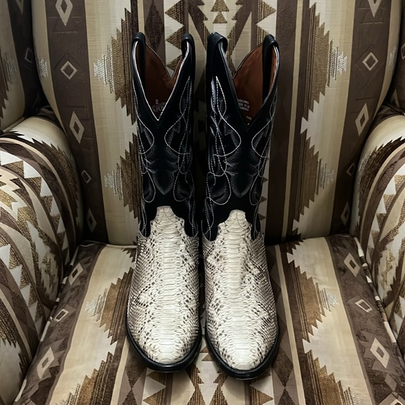 Dan Post python cowboy boots - Picture 6 of 15
